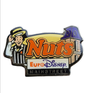 Euro Disney "Nuts" Enamel Pin Main Street Read Listing For Better Price